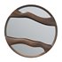 Walnut Wood Mirror Wall Decor - Thumbnail 1