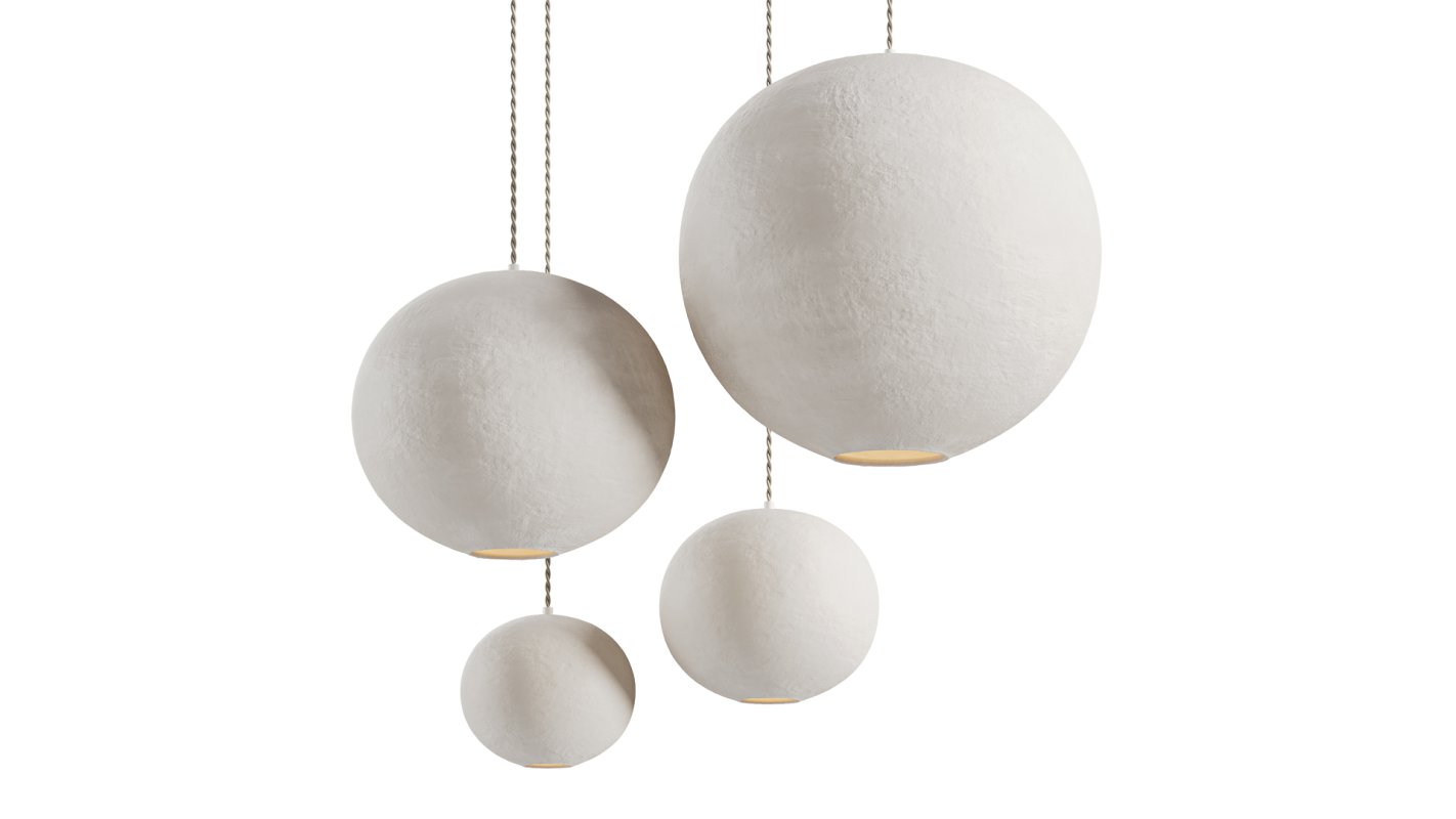 Wabi-sabi Pendant light Pura by Lumalano - Image 1