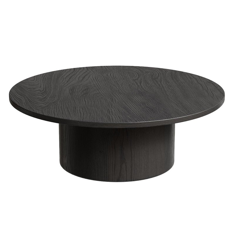 Carnisha 3 – Piece Round Black Coffee Table Sets - Image 4