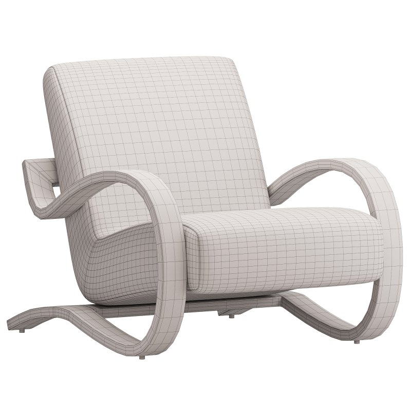 Herbin Leather Lounge Chair - Image 5