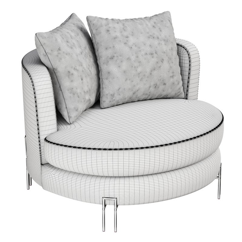 Golden Viena armchair - Image 3