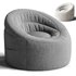 POD by Urban Shop Soft Plush Corduroy Bean Bag Chair with Pocket - Thumbnail 1