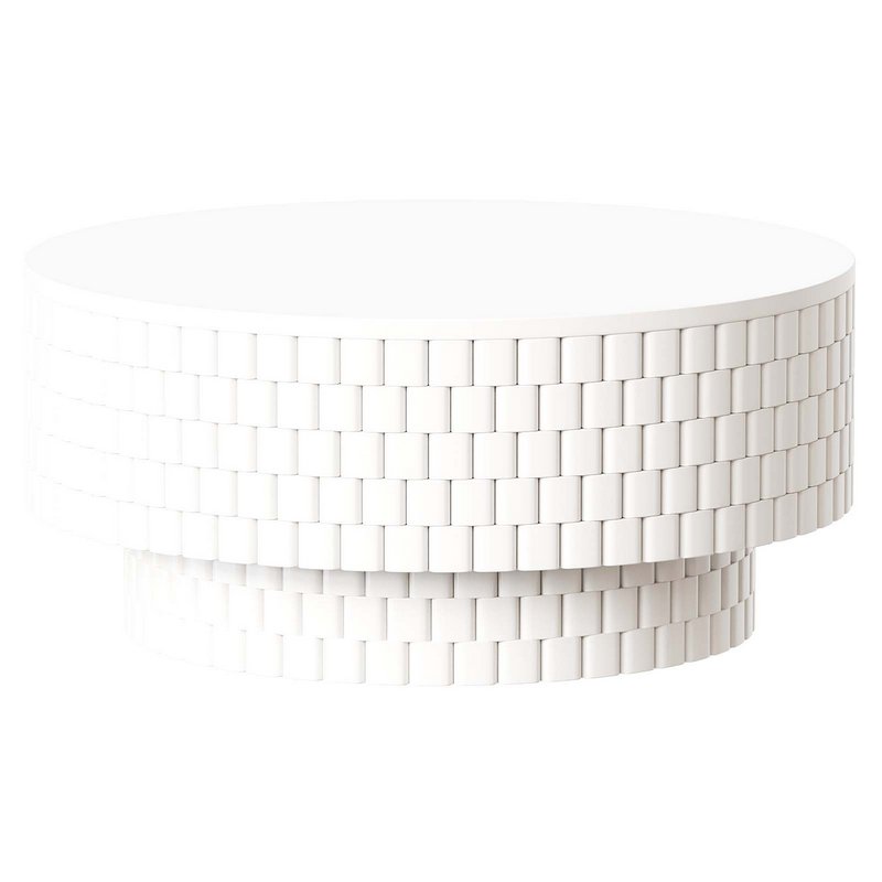 Abshire 40 Solid Wood Storage Coffee Table - Image 2