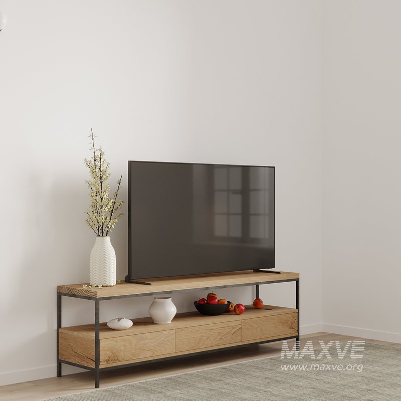 TV Stand 3 Drawers by mLOFT - Image 6