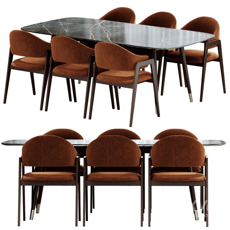 Dining set 04 - Image 5