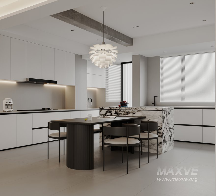 Living Room Dining Room Kitchen - Image 1