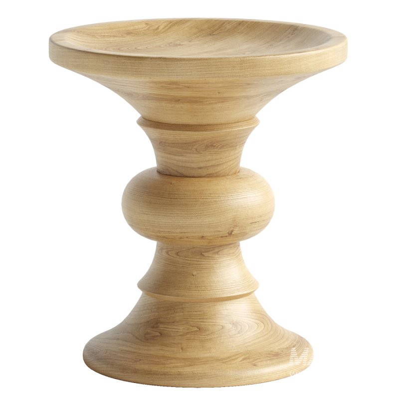 Eames Turned Stool Shape B - Image 3