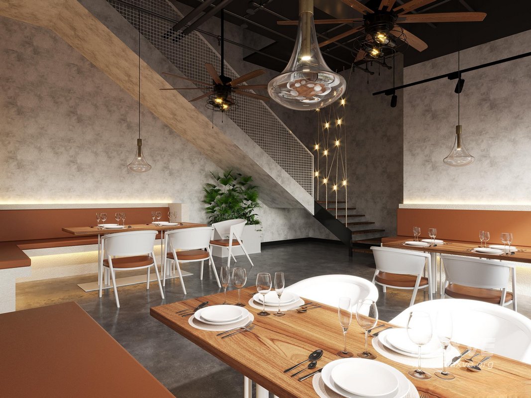 coffee shop cafe restaurant bar - Image 2