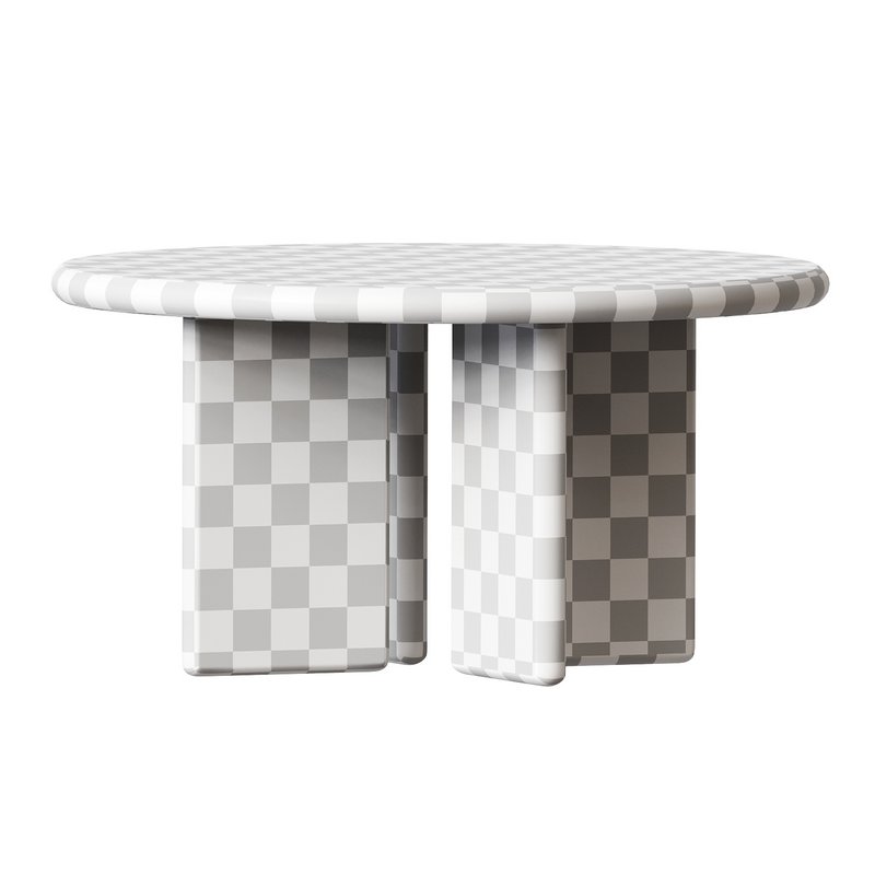 Chunky Round Table - Image 1