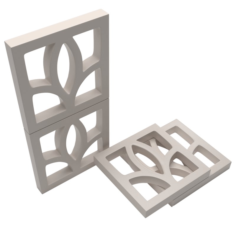 Breeze Block Wall Concrete - Image 3