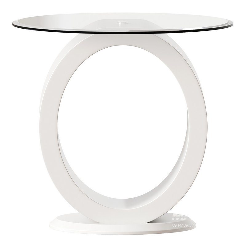 Austina Glass Top End Table - Image 1
