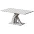 White High Gloss Dining Table - Thumbnail 4