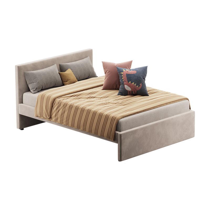 Upholstered bed frame - Image 2