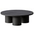 Damian 100cm Wooden Round Coffee Table ¨C Natural - Thumbnail 1