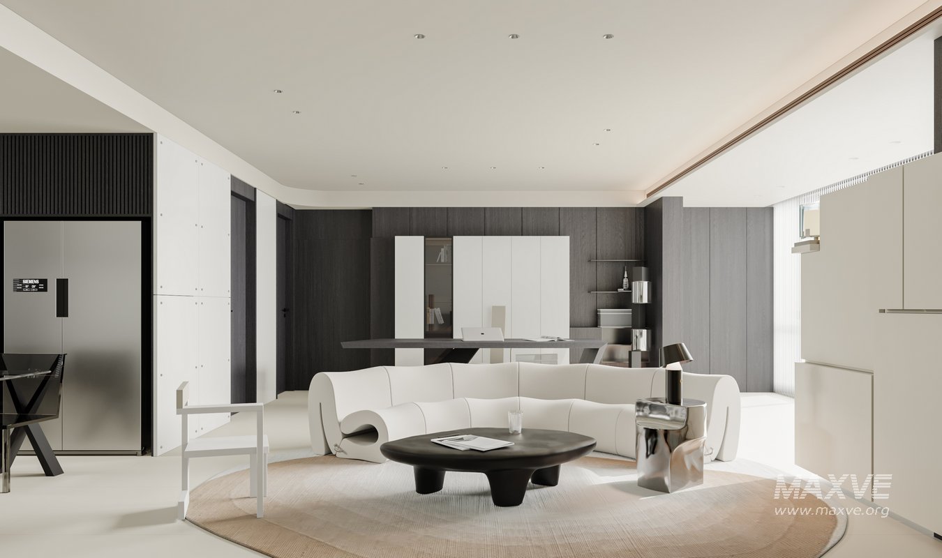 Living Room Dining Room Kitchen - Image 3