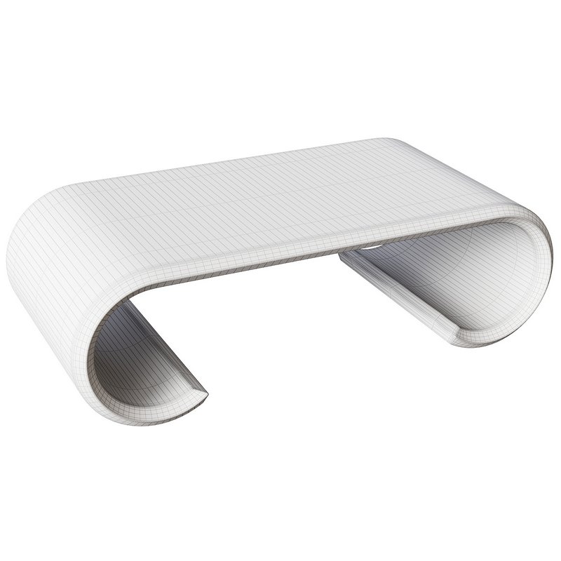 Elegant Karl Springer style coffee table - Image 5