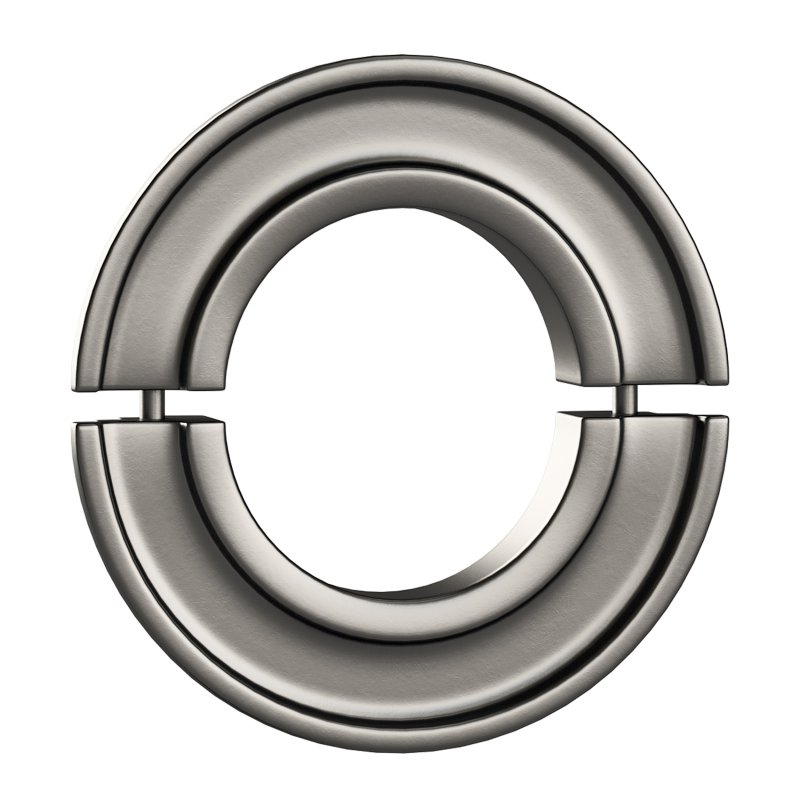 Black Radiator Pipe Flanges Aluminum Escutcheon Ring Plate - Image 9