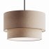 Modern Suspension Dual Drum Fabric Light - Thumbnail 4
