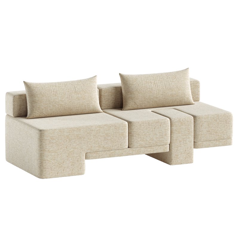 Sarsen Armless Sofa - Image 2