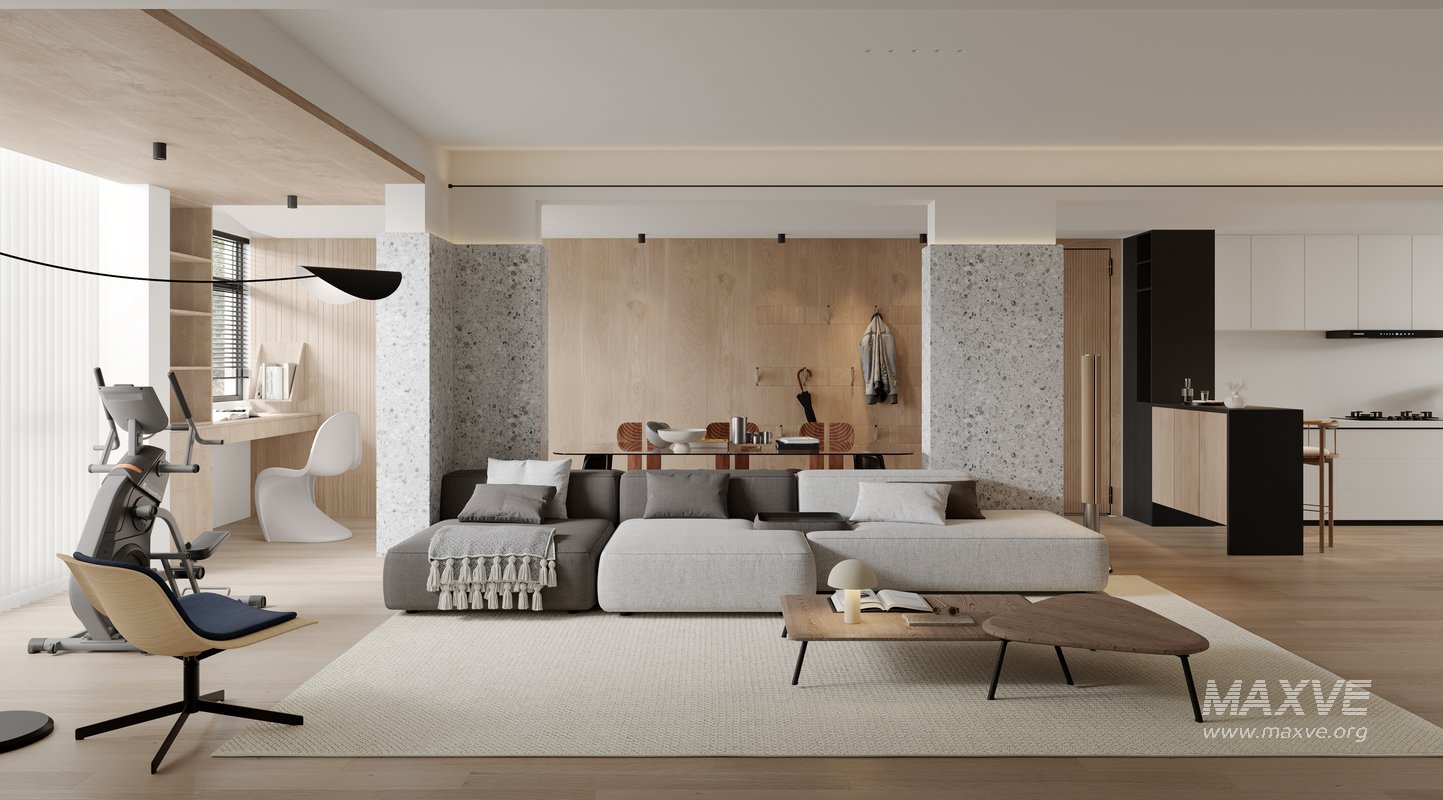 Living Room Dining Room Kitchen - Image 4