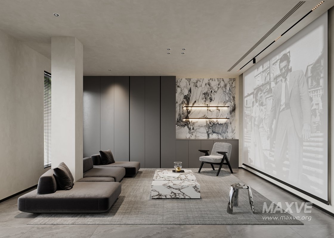 bedroom office room cinema room - Image 3