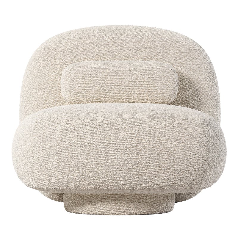 Armchair Coto Cozy Ivory - Image 4