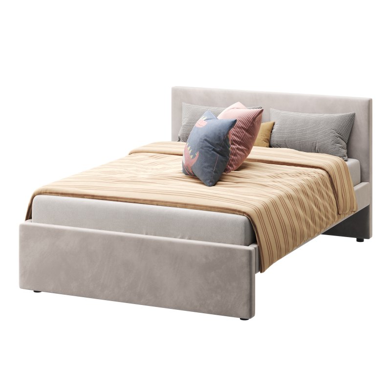 Upholstered bed frame - Image 5