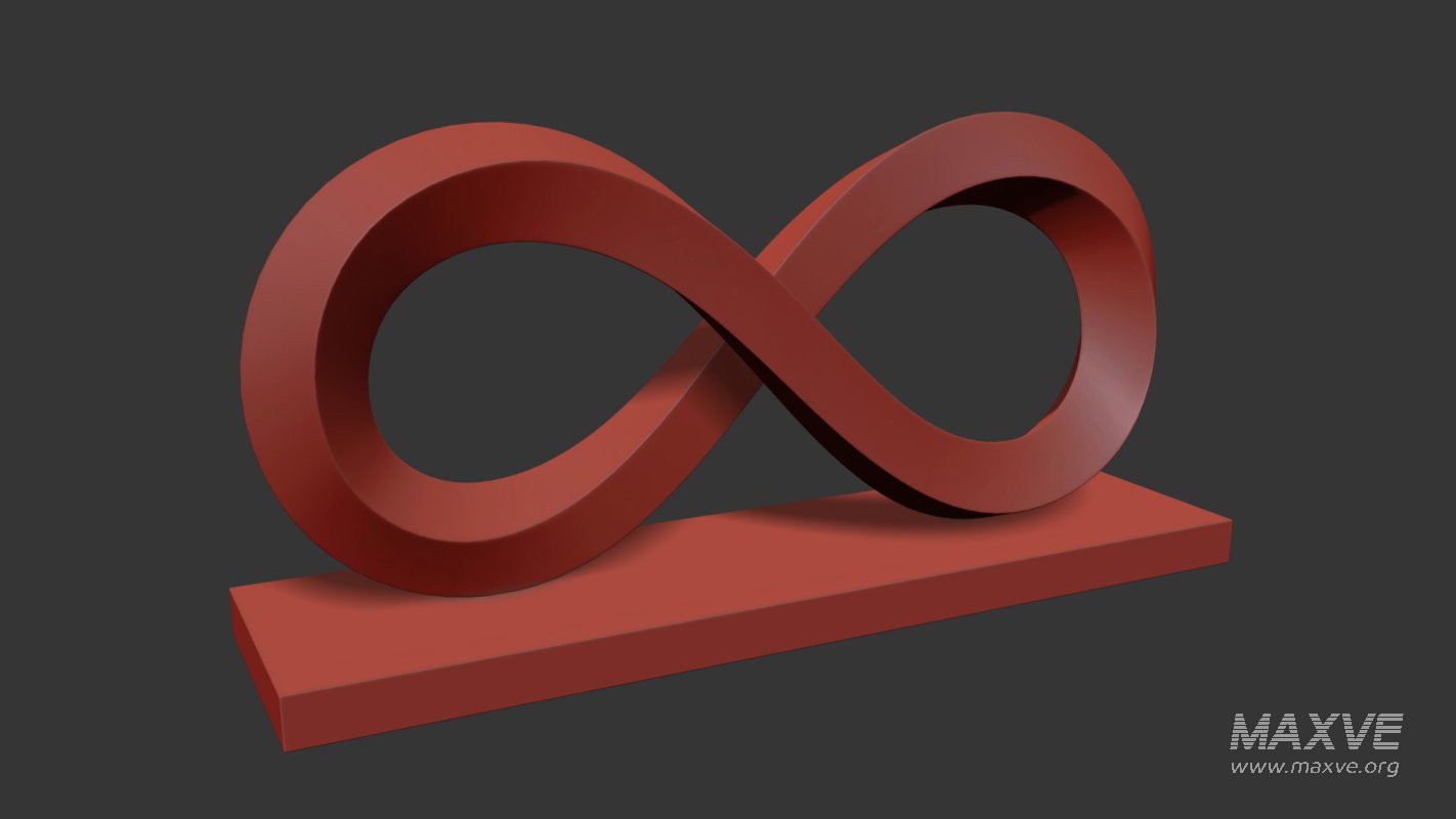 Abstract sculpture Infinity Mobius - Image 7