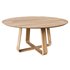 Russo Round Dining Table 160cm – Oak - Thumbnail 5