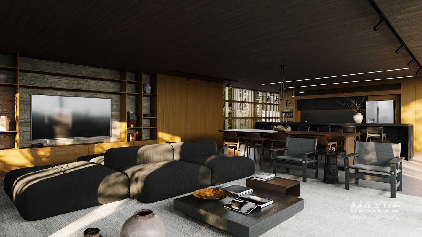 Living Room Dining Room Kitchen - Image 16