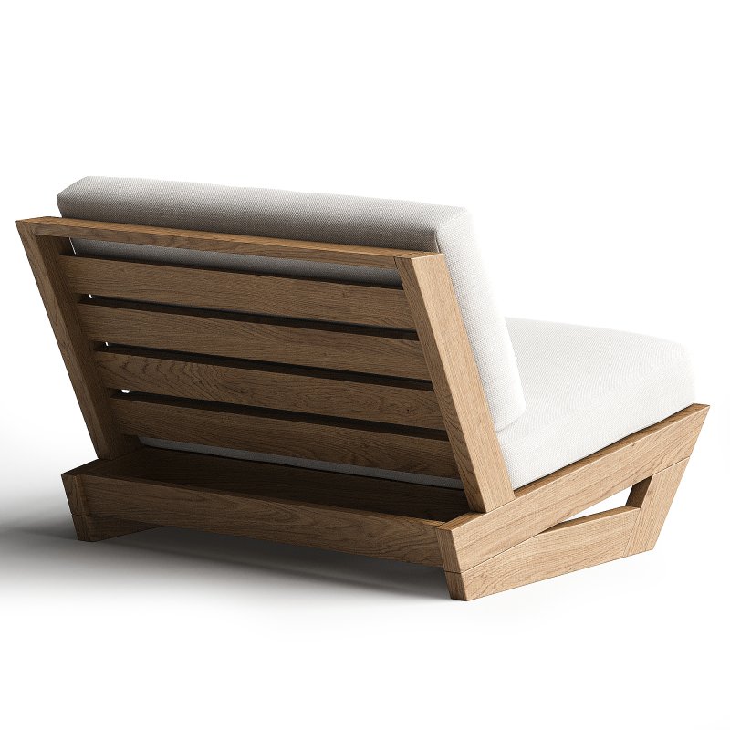 SUNSET TEAK OUTDOOR LOUNGE CHAIR - Image 3