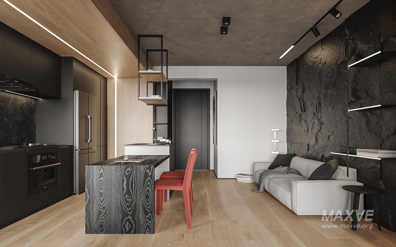 Living Room Dining Room Kitchen - Image 9