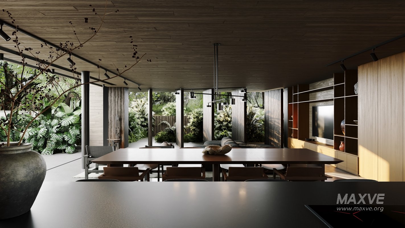 Living Room Dining Room Kitchen - Image 13