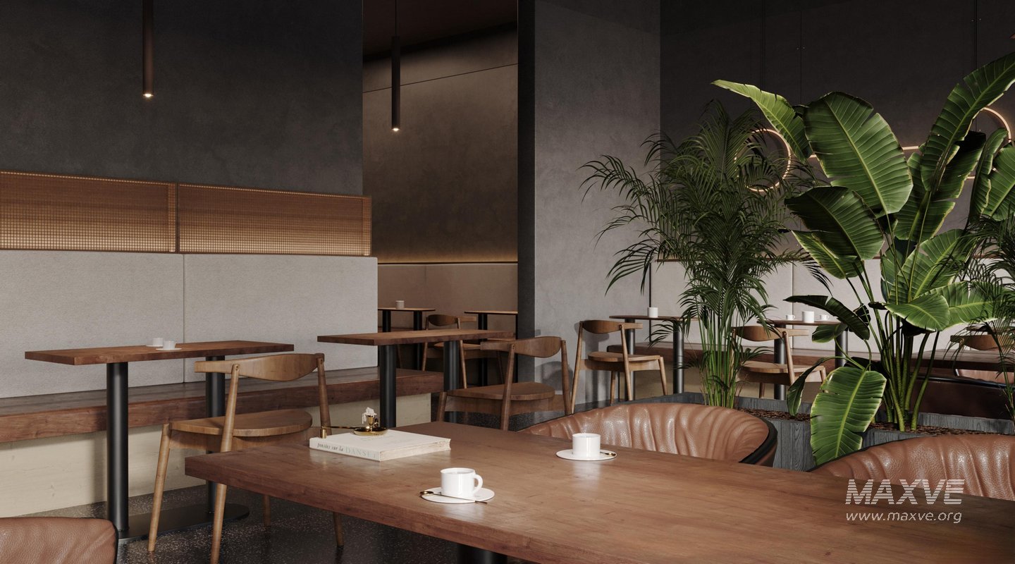 coffee shop cafe restaurant - Image 2