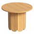 Round wood veneer dining table - Thumbnail 3