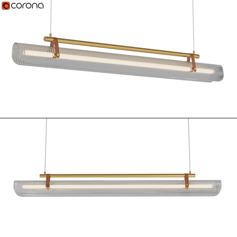 Acrylic Nami Pendant Island Light - Image 1