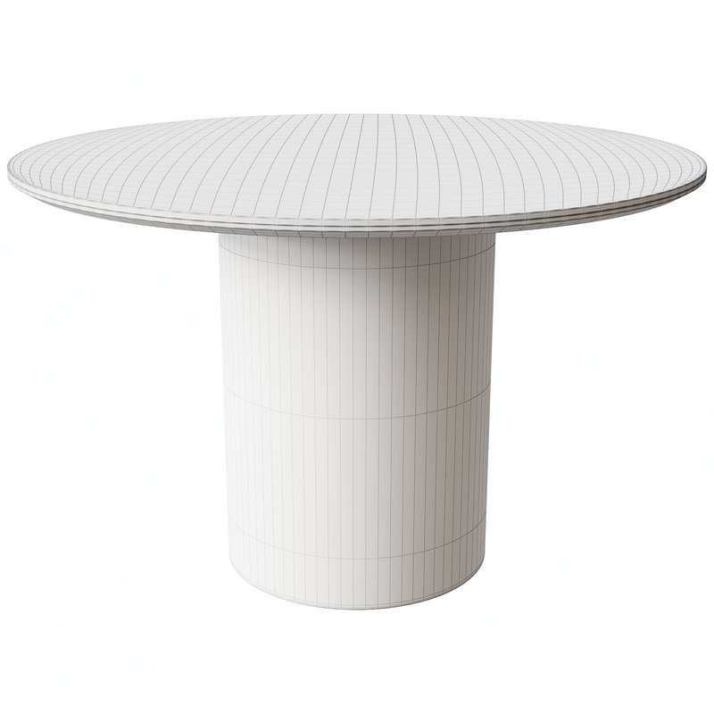 Tamara Marble Ceramic Round Dinette Table - Image 3