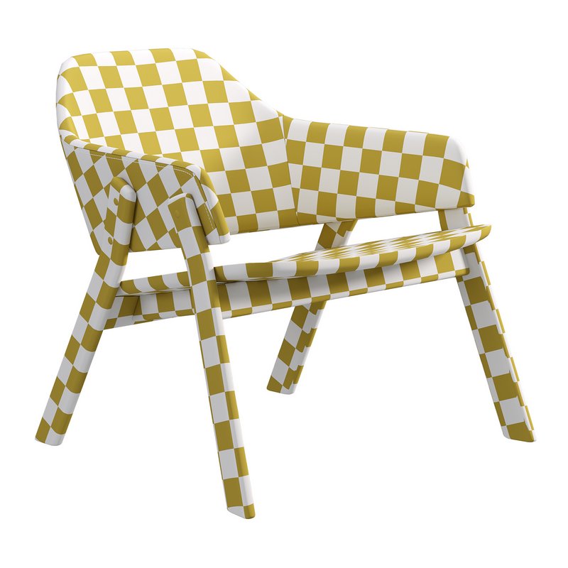 Clutch Leather Lounge Chair - Image 6