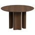Round mahogany table - Thumbnail 1