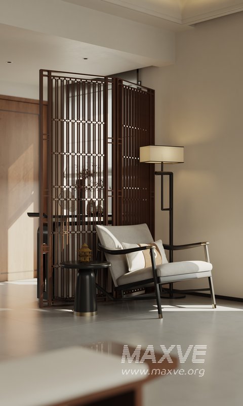 Chinese Living Room Dining Room - Image 9