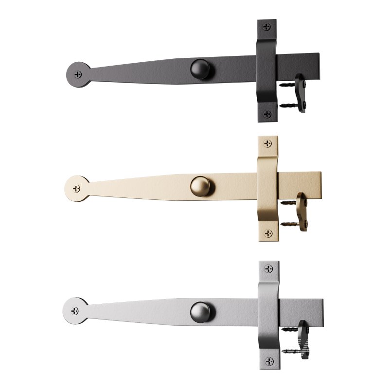 Cast Iron Gate Latch Bar Catch - Image 8