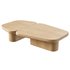 Pangea Contemporary Monolithic Coffee Table in Wood - Thumbnail 5