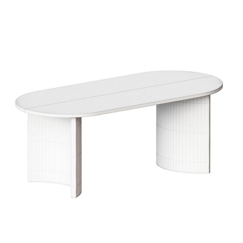 Audna 79 Oval Dining Table - Image 2