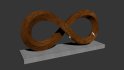 Abstract sculpture Infinity Mobius - Thumbnail 6