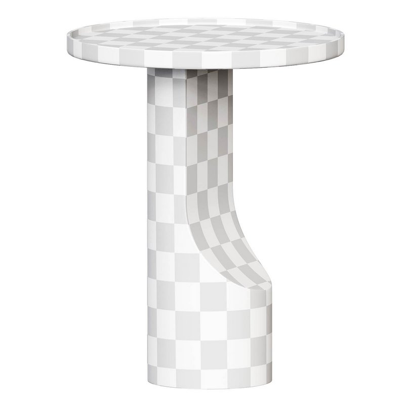 Solid walnut end table, Stigido - Image 3