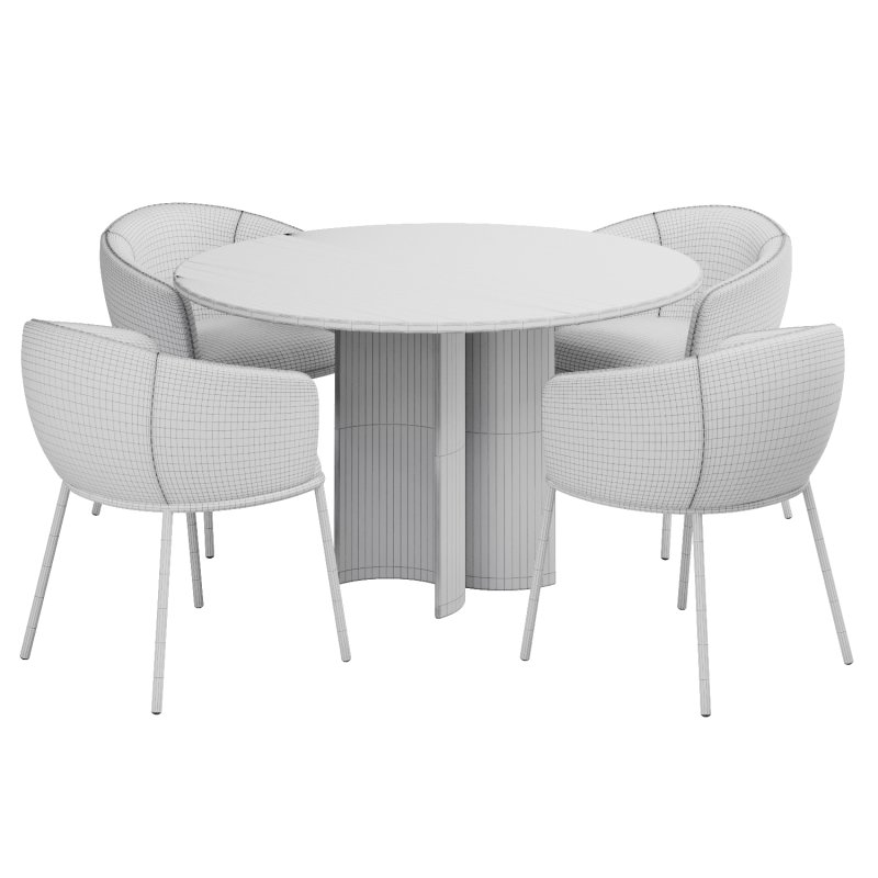 Dinning chair and table233 - Image 3