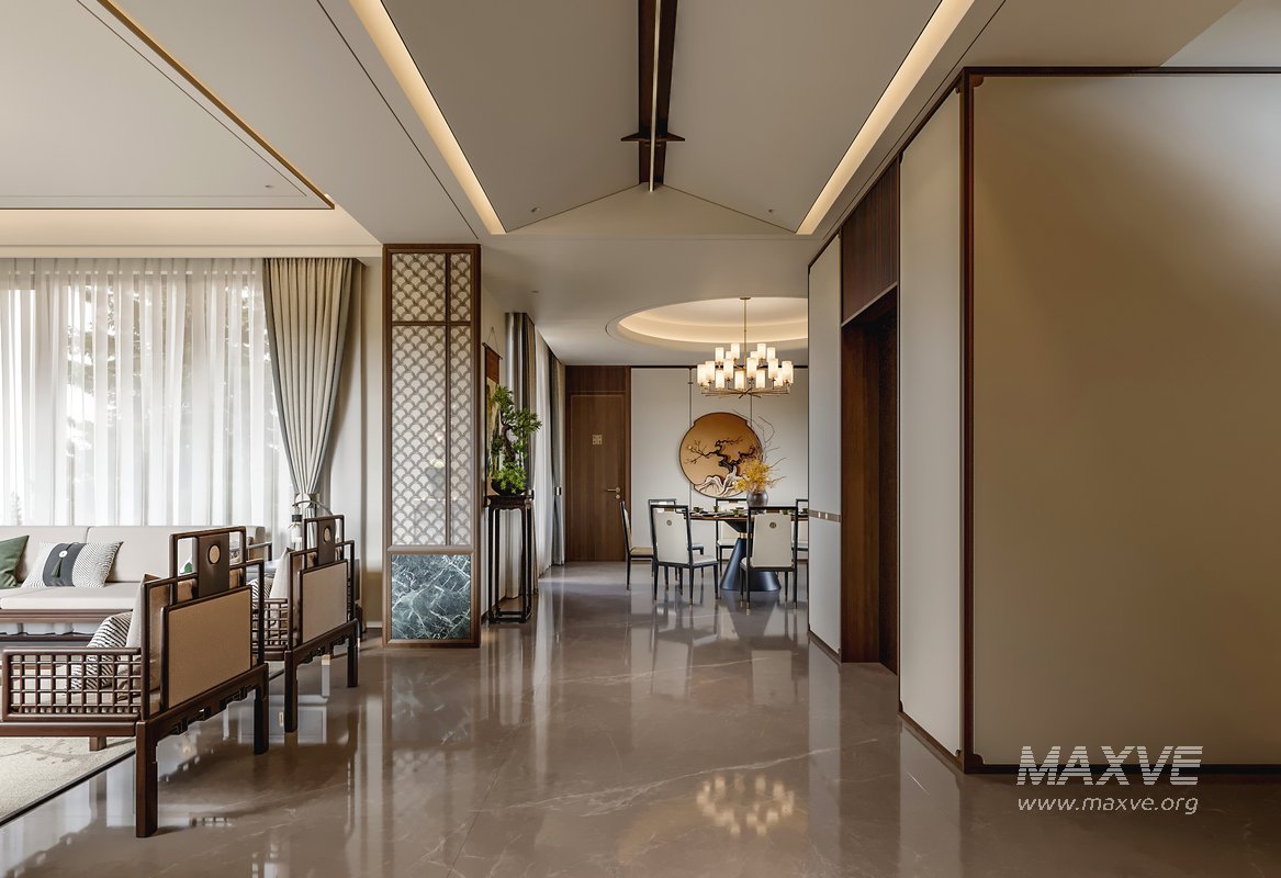 Chinese Living Room Dining Room - Image 2