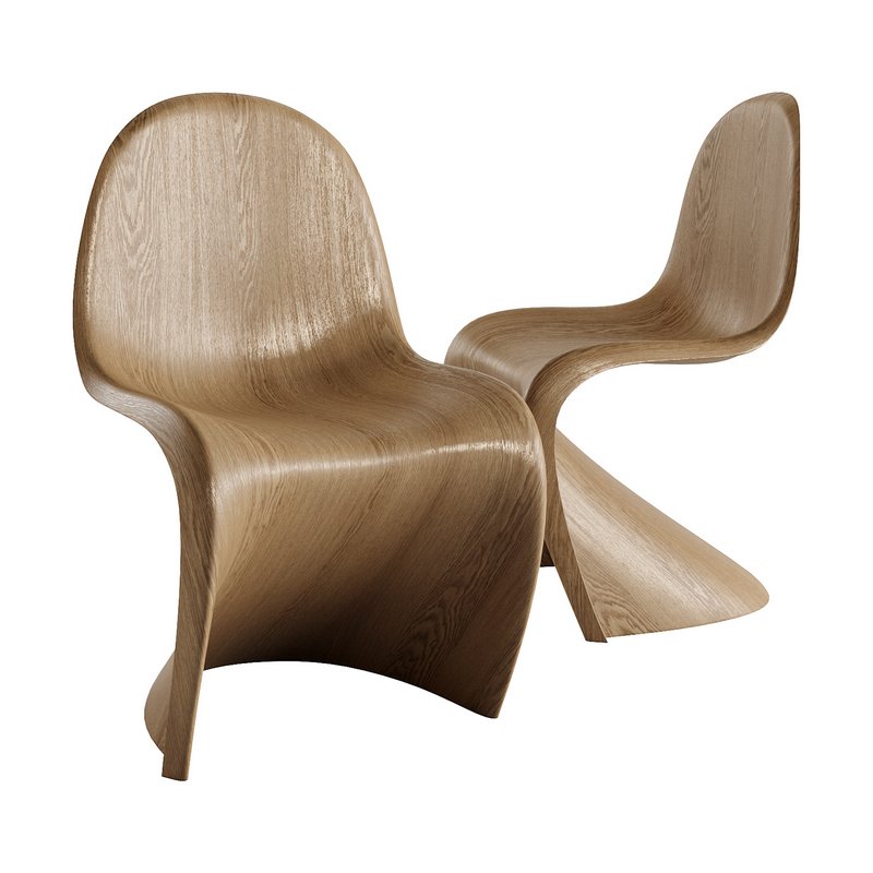 Panton Chair color Peach Fuzz by Vitra - Image 2