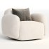 Giddings Swivel Chair, Knoll Camel - Thumbnail 3