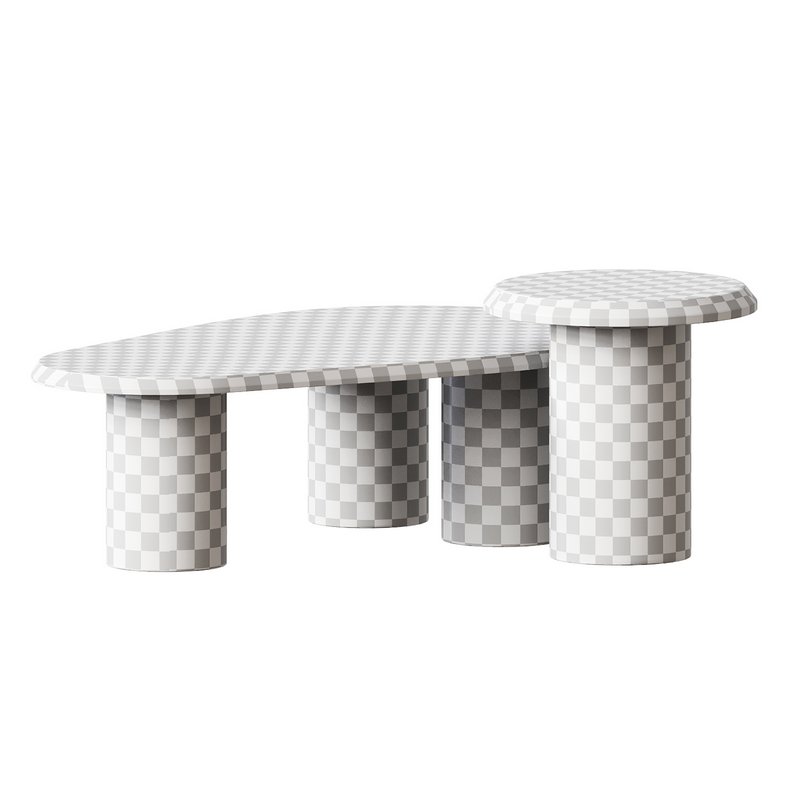 Columns Nesting Coffee Table Set - Image 3